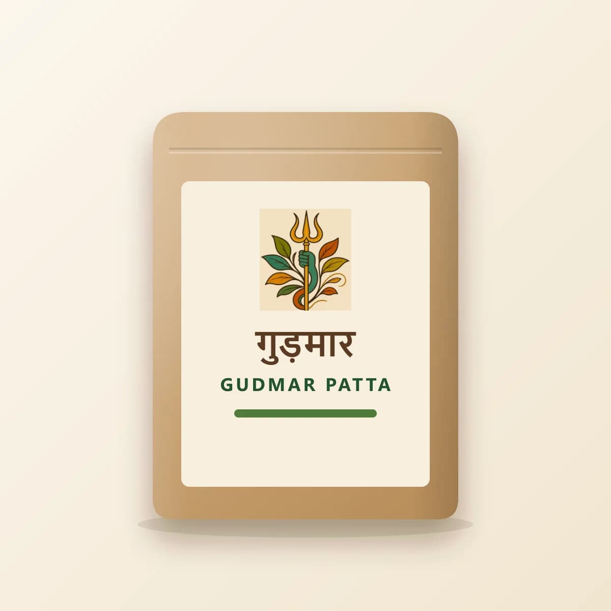 Ayur Pal's Gudmar Patta kraft pouch